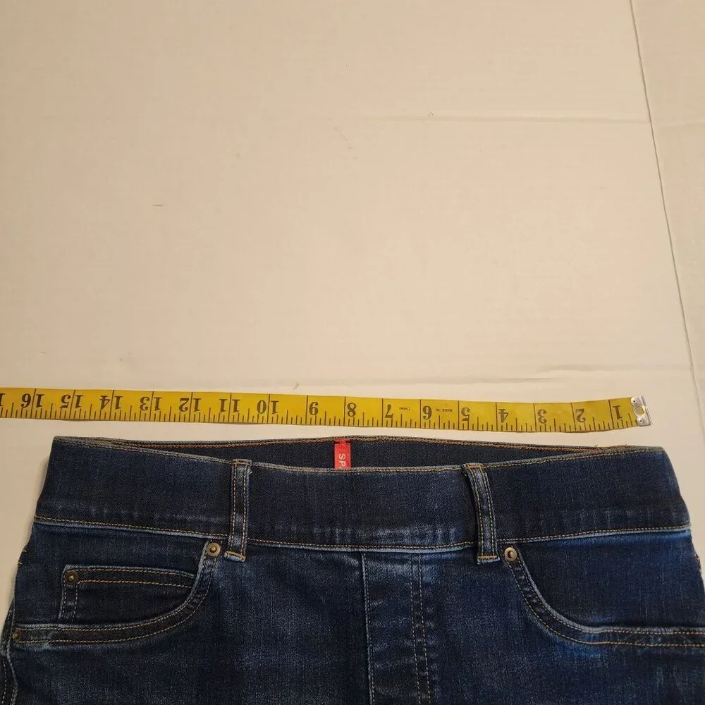 Spanx sz M Tall women Bootcut Denim Skinny Jeans  30